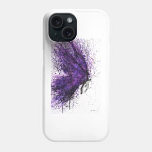 Purple Sky Butterfly Phone Case
