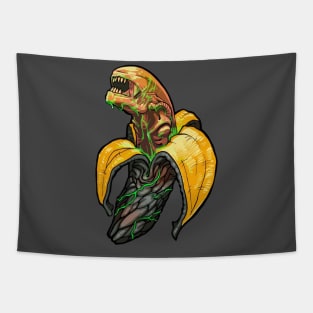 BANANA XENOMORPH MERCH Tapestry