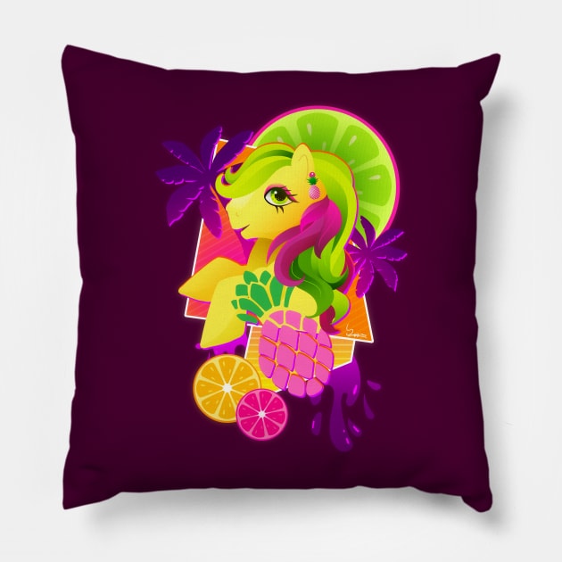 Tootie Tails Pillow by Ilona's Store