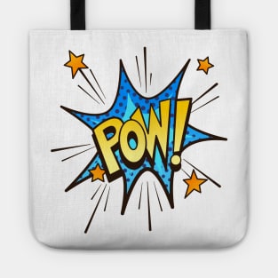 Pow! - Comic Book Funny Sound Effects Tote