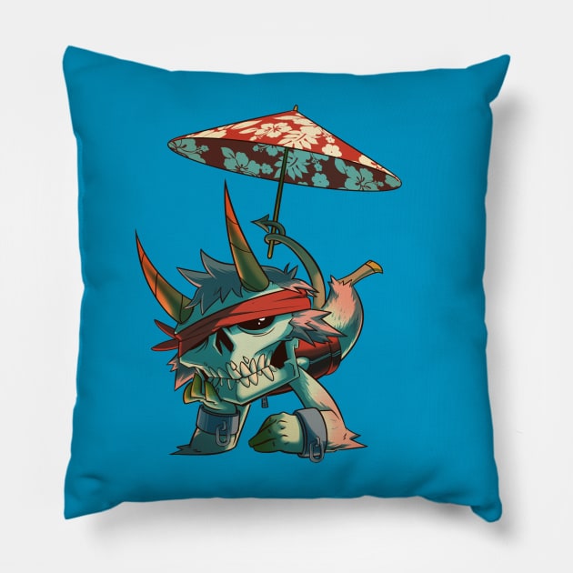 Hellion Villager Pillow by kyl_armstrong