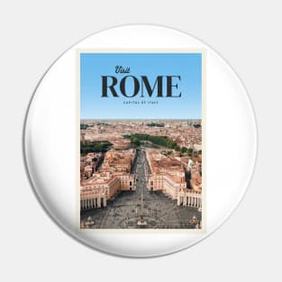 Visit Rome Pin