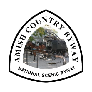 Amish Country Byway National Scenic Byway trail marker T-Shirt