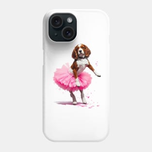 Glamourpup: Cocker Spaniel Pink Tutu Tee Phone Case