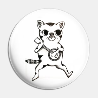 Banjo Cat! Pin