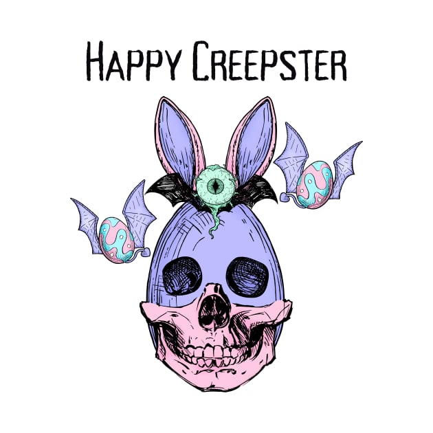 Happy Creepster (Easter) by TheMavenMedium