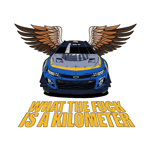 Nascar Camaro WTF is a kilometer ?! by Camille De Bastiani