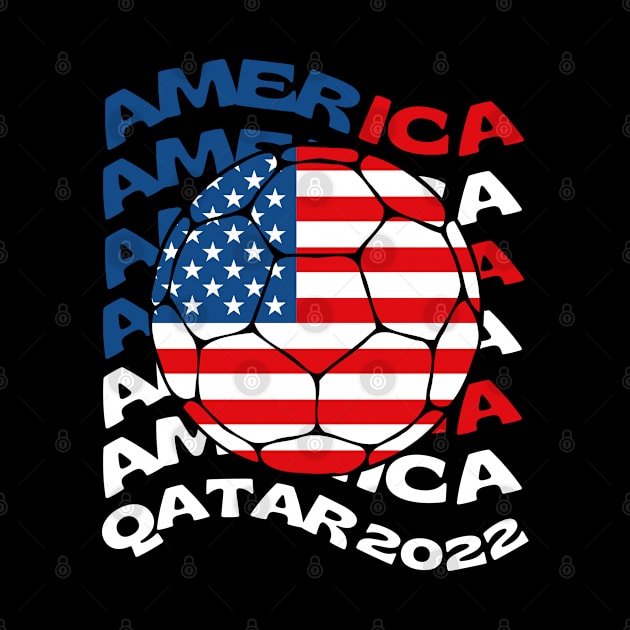 America Qatar 2022 by footballomatic