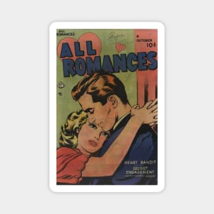 All Romances Classic Comic Book Cover Magnet