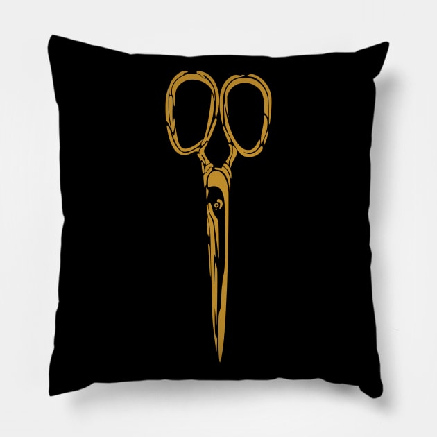 Us (Scissors) Pillow by amon_tees