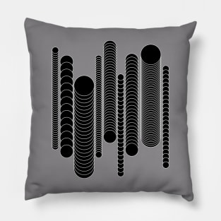 circles op art design Pillow