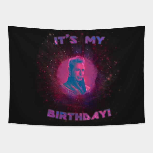 Grandmaster - It's My Birthday! Tapestry by alarts