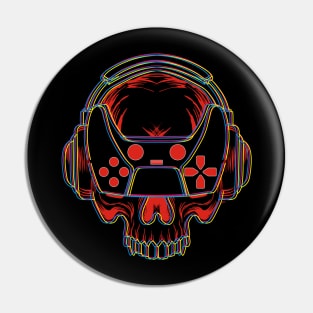 SKULL GAMER Pin