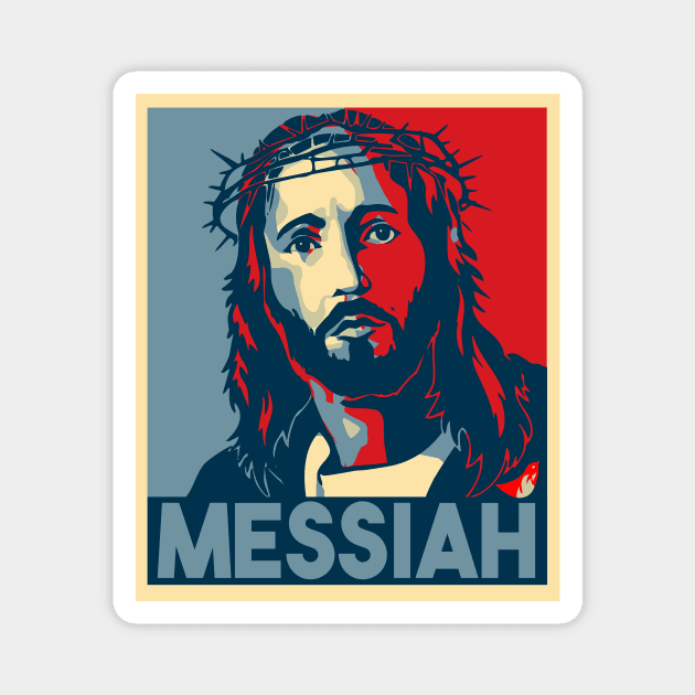 Jesus Messiah Christian Shirts Magnet by TGprophetdesigns