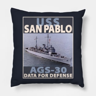 USS SAN PABLO - BLOCK Pillow