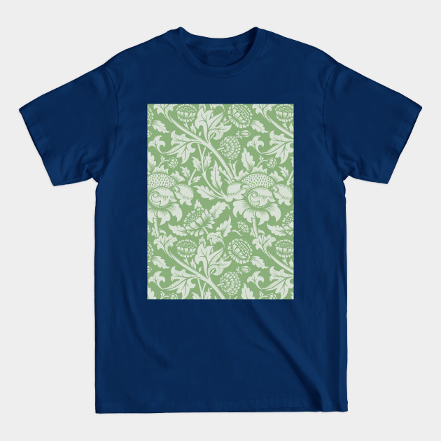 Discover Green Botanical Print - Green - T-Shirt