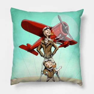 To The Skies! Vega Edition Pillow