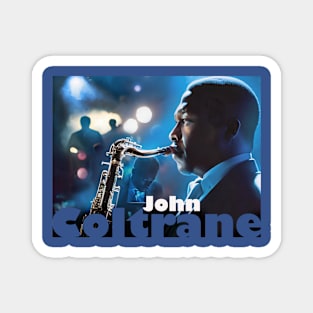 John Coltrane Blue Train Magnet