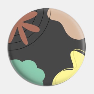 Minimalist aesthetic art colorfull Pin