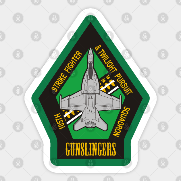 VFA-105 Gunslingers - F/A-18 - Vfa 105 Gunslingers - Sticker