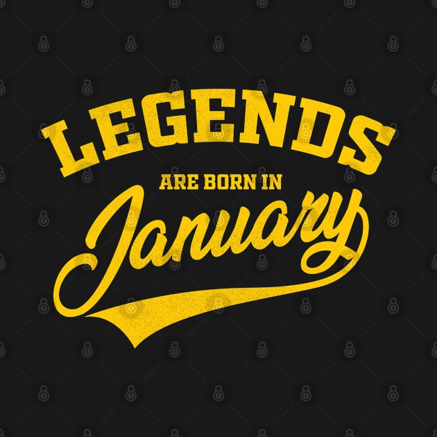 Legends are born in January by Aldebaran