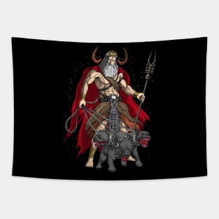 Greek God Hades Tapestry