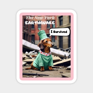 I survived the New York earthquake: A Dachshund in NYC's Rubble Magnet