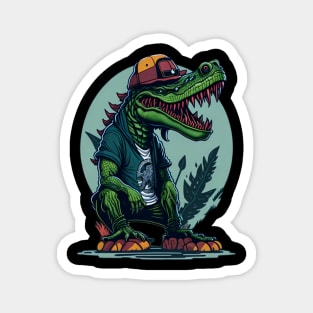 Crocodile hip hop Magnet