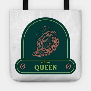 coffee queen vintage for womens Tote