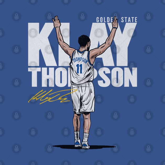 Klay Thompson Golden State Three by MASTER_SHAOLIN