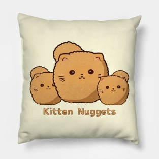 3 Friend Nuggies Pillow