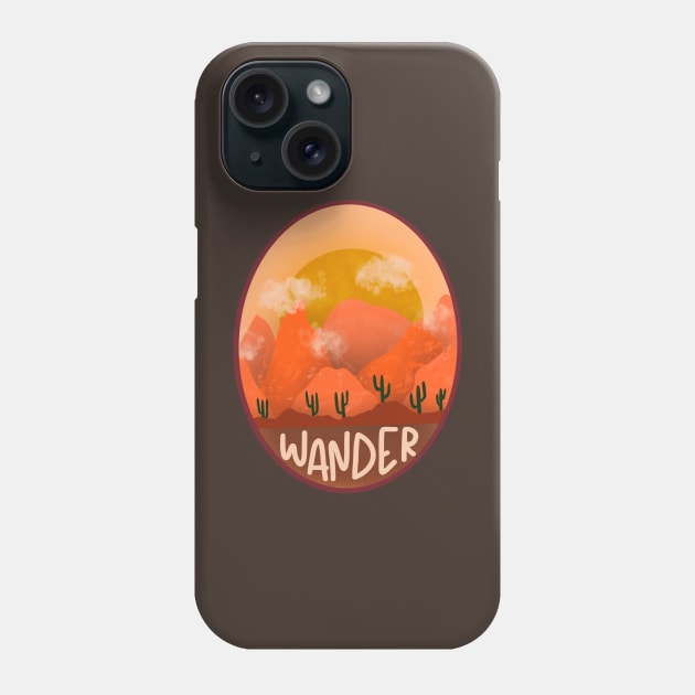 Wander Phone Case by The Wandering Porch Collective