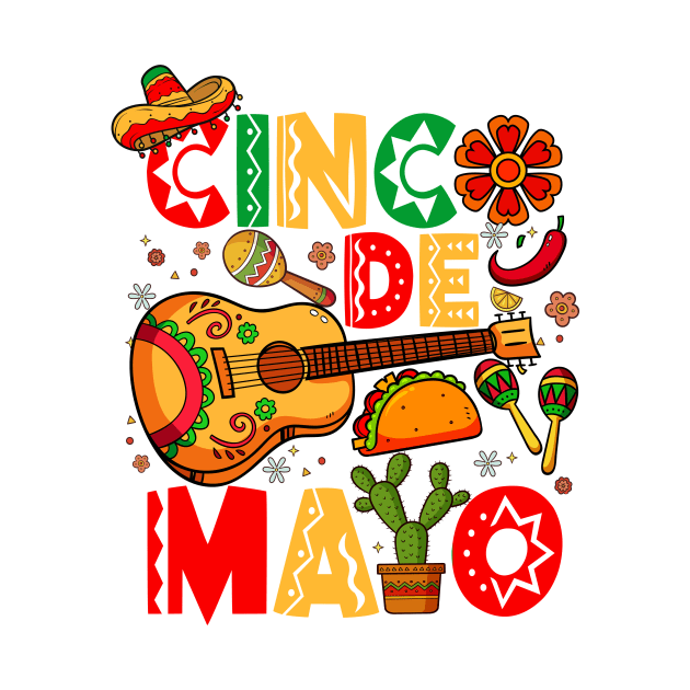 Cinco De Mayo Fiesta Surprise Camisa 5 De Mayo Viva Mexico by ANGELA2-BRYANT