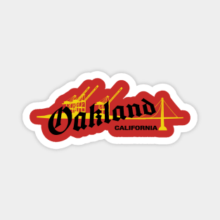 Oakland Cranes Magnet