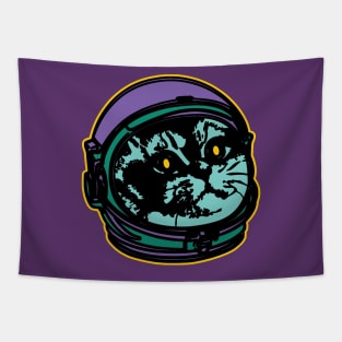 Heavy Breathing Cat Meme Astro Cat Tapestry