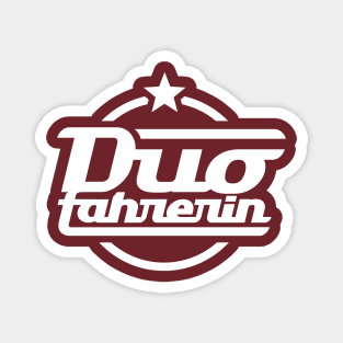 Duo driver Logo v.1 (white) Magnet