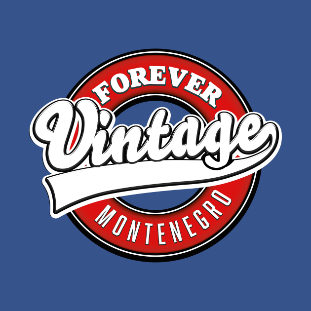 forever vintage Montenegro logo by nickemporium1