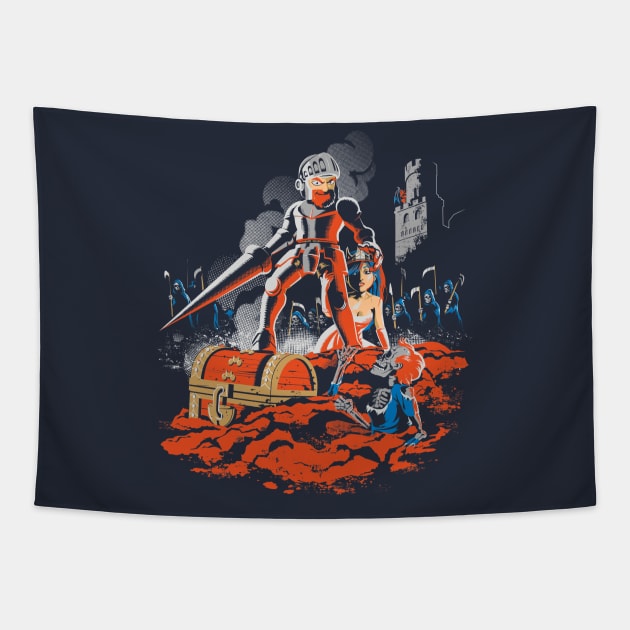 ARMY OF GHOULS Tapestry by AdamsPinto