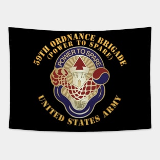 59th Ordnance Brigade - DUI - Power to Spare X 300 Tapestry