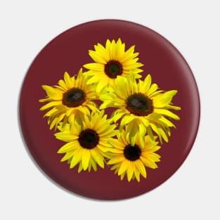 bunch of flowers, sunflowers, sunflower, blooming Pin