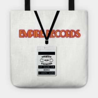 Empire Records Employee Badge - Berko Tote