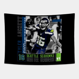 Tyler Lockett Paper Poster Tapestry