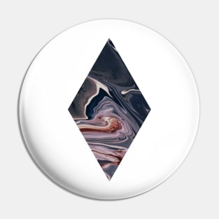 Minimalistic - Diamond Marble Pin