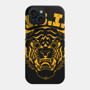 gold tiger logo Phone Case