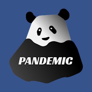 Pandemic Panda (royal blue) T-Shirt