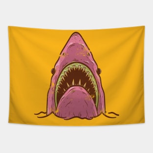 Shark head Design T-shirt STICKERS CASES MUGS WALL ART NOTEBOOKS PILLOWS TOTES TAPESTRIES PINS MAGNETS MASKS Tapestry