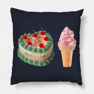 Cake & Ice Cream Pillow