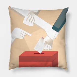 Don't fight for Vote! Pillow