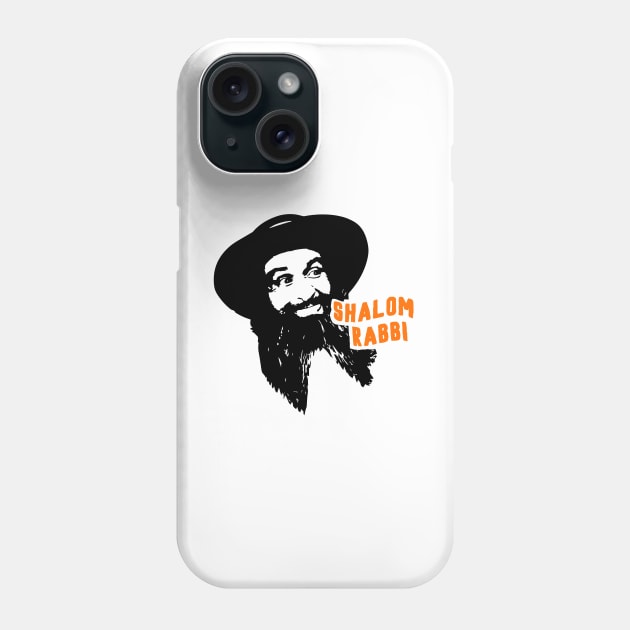 Rabbi Jacob Louis de funès shalom Phone Case by Mr Youpla