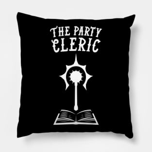 Cleric Dungeons and Dragons Team Party Pillow